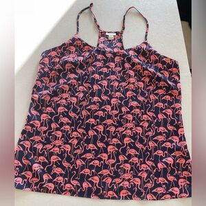 I. Crew Flamingo Top